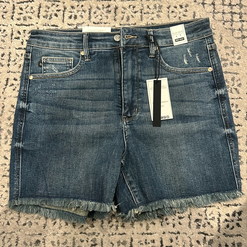 Judy Blue Frayed Shorts